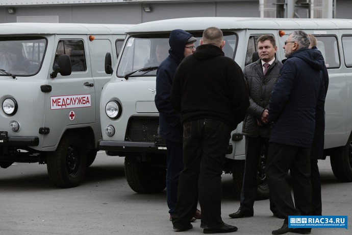 В села Волгоградской области пришли новые санитарные автомобили